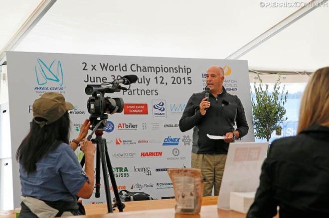 Hank Stuart at the 2015 Melges 24 World Championship in Denmark ©  Pierrick Contin http://www.pierrickcontin.fr/